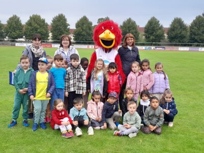 Foto zur Meldung: 99 kleine Sieger bei der 1. Kita-Olympiade in Perleberg