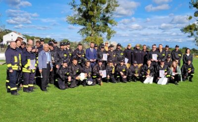 Foto zur Meldung: Feuerwehr Zinndorf in Zwierzyn