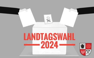 amtliche Wahlergebnisse der Landtagswahl am 22.09.2024 (Bild vergrößern)