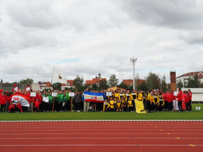 Erfolgreicher Ländervergleich der U14 in Riesa (Bild vergrößern)
