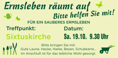 ©OR Ermsleben - Aufräumtag Ermsleben 2024 (Bild vergrößern)