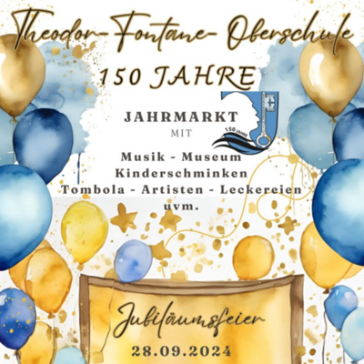 Samstag, 28. September: 150 Jahre Oberschule 