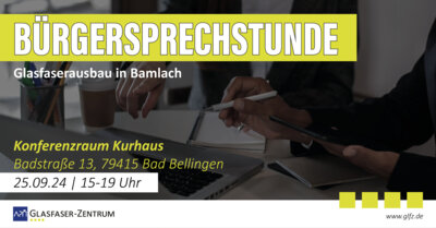 Bürgersprechstunde in Bamlach am 25.09.2024 (Bild vergrößern)