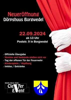 Foto zur Meldung: Übergabe Dörpshuus