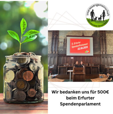 Erfurter Spendenparlament - Aug. 2024 (Bild vergrößern)