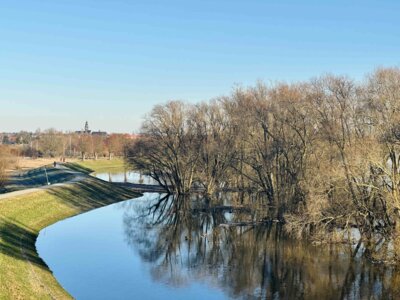 Elbe bei Wittenberge I Foto: Martin Ferch (Bild vergrößern)