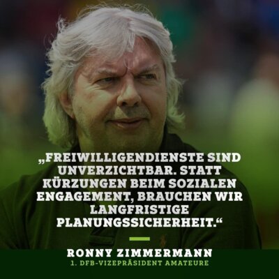 Freiwilliges Soziales Jahr im Sport: "Kürzung ein fatales Zeichen" (Bild vergrößern)