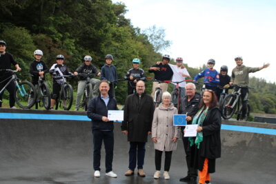 Vorschaubild zur Meldung: Waldsolmser Bike-Park erfreut sich regem Interesse