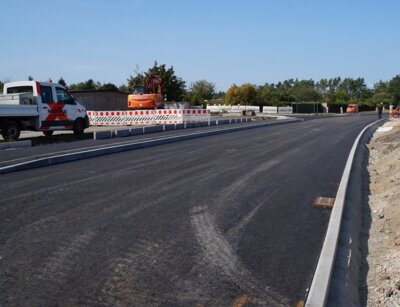 Meldung: Großbaustelle in Großräschen - Wilhelm-Pieck-Straße