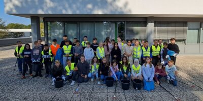 Einbeck putzt sich: Unsere Schüler engagieren sich für eine saubere Umgebung (Bild vergrößern)