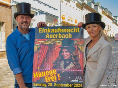 Manege frei für die Auerbacher Einkaufsnacht! (Bild vergrößern)