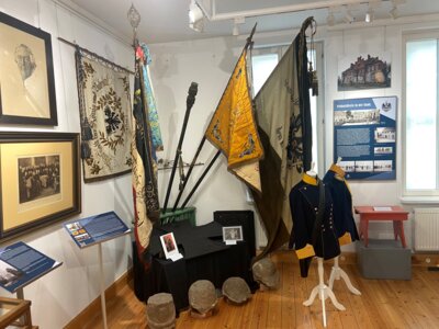 Foto: Torsten Foelsch/Rolandstadt Perleberg | Blick in die Ausstellung.