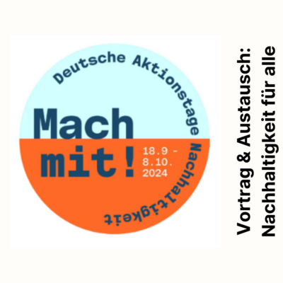 Vortrag & Austausch in der Bibliothek: Nachhaltigkeit für alle (Bild vergrößern)