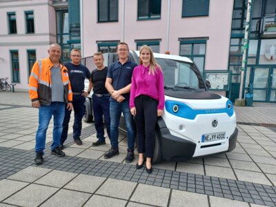 Neues Elektrofahrzeug in der Bauhof-Flotte