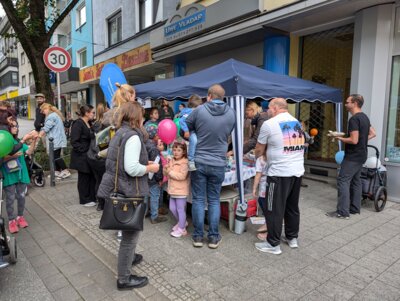 Der Kinderschutzbund feiert mit den Kindern den Weltkindertag 2024 (Bild vergrößern)