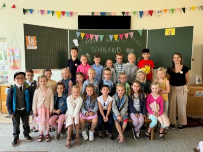 Einschulung der Erstklässler:innen (Bild vergrößern)