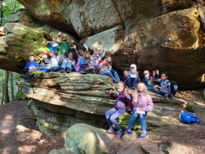 Klasse 4 auf Klassenfahrt in Bollendorf (Bild vergrößern)
