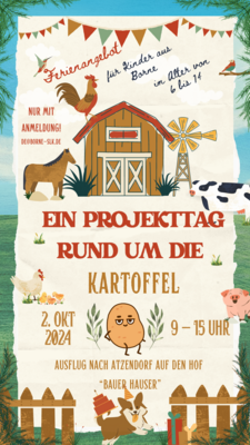 Ferienangebot "Rund um die Kartoffel"