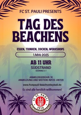 Tag des Beachens am 1. Mai