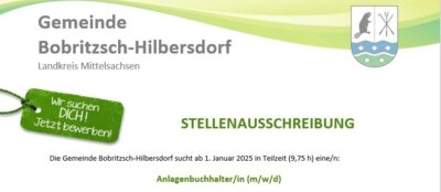 Stellenausschreibung Anlagenbuchhalter (m/w/d) (Bild vergrößern)