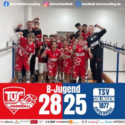 mB-Jugend : TSV Aufderhöhe - 28:25 [Spielbericht] (Bild vergrößern)
