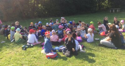 Meldung: 1. Wandertag im Schuljahr für die 1. Klassen