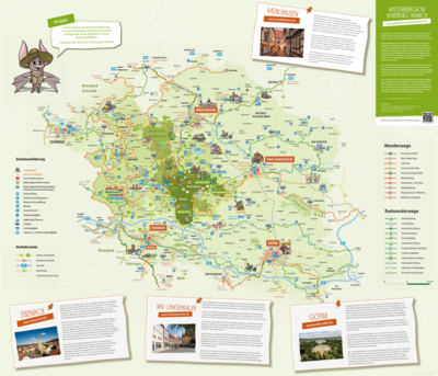Meldung: Neuauflage der Kinderkarte „Kinderspaß“ – Neue Abenteuer und Ausflugstipps für die ganze Familie in der Welterberegion Wartburg Hainich