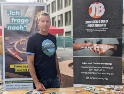 Unser Aktionsstand (Bild vergrößern)
