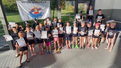 Herbstschwimmtest in Görlitz