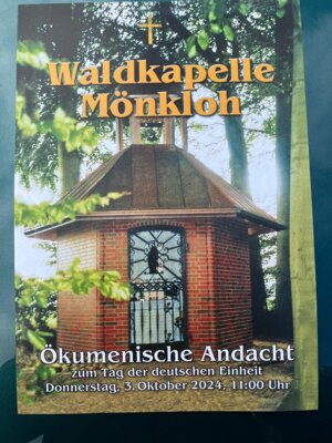 Meldung: Ökumenischen Andacht in der Waldkapelle