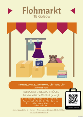 Anmeldung zum Flohmarkt der ITB ab sofort möglich (Bild vergrößern)