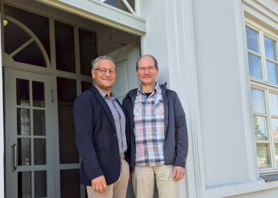 Vorgestellt: Doppelspitze an der Kreismusikschule: Marko Koberstein und Volker Schubert