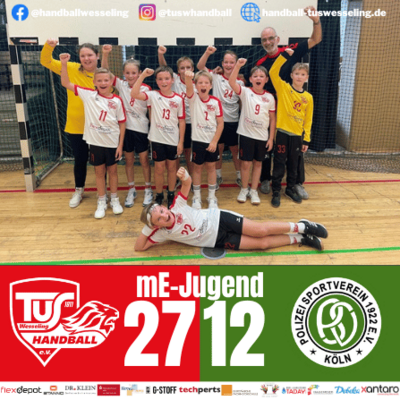 gE-Jugend : Polizei SV Köln - 27:12 [Spielbericht] (Bild vergrößern)