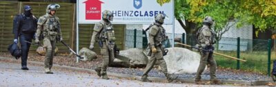 Großeinsatz bei Verhaftung