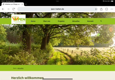 Unsere Homepage ist fertig! (Bild vergr&ouml;&szlig;ern)