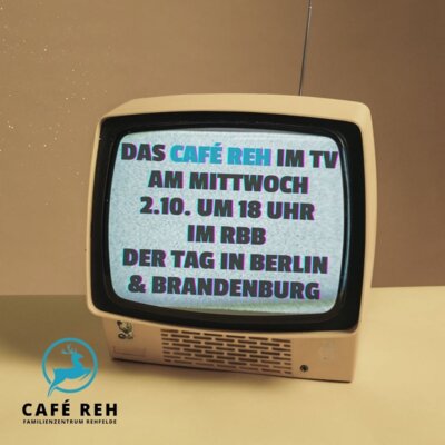 Café REH im RBB – Beitrag über ehrenamtliches Engagement