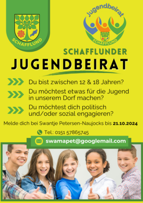 Jugendbeirat gesucht!!!