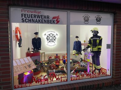 Schon gesehen? Das Schaufenster der FF Schnakenbek