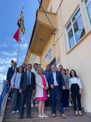 Besuch des Gymnasium Zoguldaks (Bild vergrößern)
