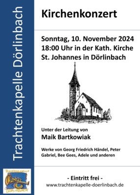Kirchenkonzert Plakat (Bild vergrößern)
