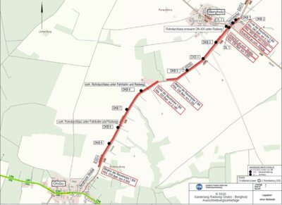Streckenabschnitt Europaradweg (Bild vergrößern)