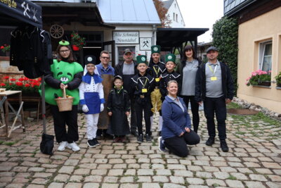 Herbstgeflüster in Neustädtel am 28. September (Bild vergrößern)