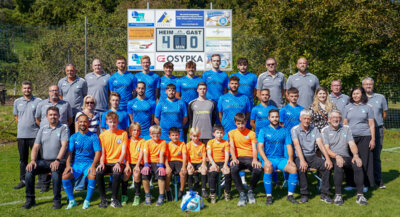 Einweihung "Torzähler" in der Kirchrain-Arena