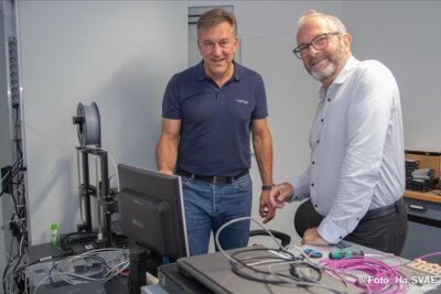 OB-Besuch bei SETUP (Bild vergrößern)