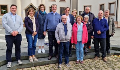Foto zur Meldung: Der Städtepartnerschaftsverein Malchin e. V. war in der luxemburgischen Partnerstadt Hesperingen