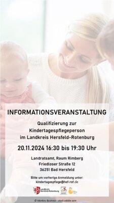 Infoveranstaltung des Landkreises zur Kindertagespflege