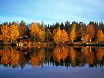 Die finnische Landschaft ist berauschend, besonders im Herbst. Foto: Thomas W. Mücke (Bild vergrößern)