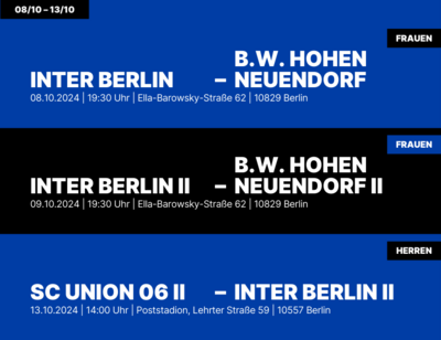 Link zu: Pokalspiele vom 08.10. bis 13.10.2024