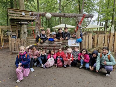 Meldung: Ausflug in den Kletterwald