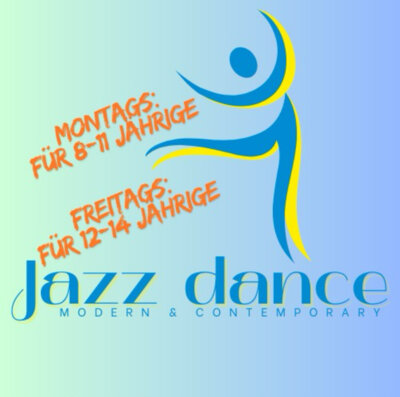 NEU: Jazz-dance für 8-11-Jährige sowie 12-14-Jährige (Bild vergrößern)